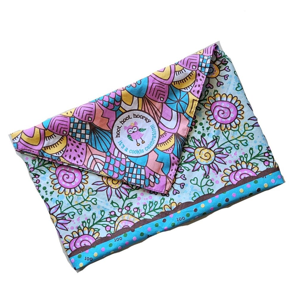 Girl Scouts Little Brownie Bakers Cookie Bandana Scarf Hoot Hoot Hooray 2016-17